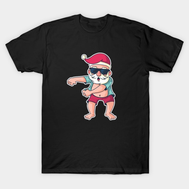 Santa Floss Dance T-Shirt by BamBam